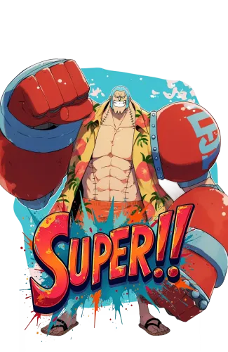 Franky Super Power - franky shirt one piece