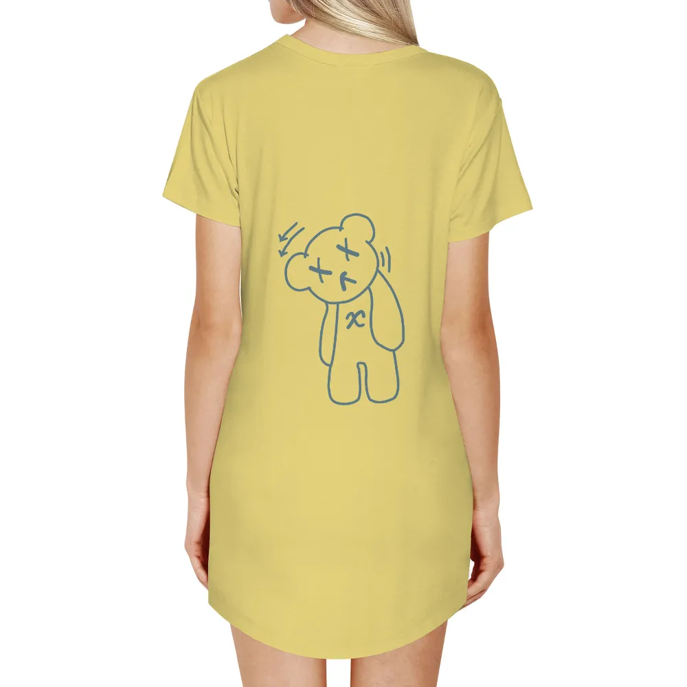 Customized Tee Shirts: Blythe - A Symbol of Resilience|blue shirt cartoon character