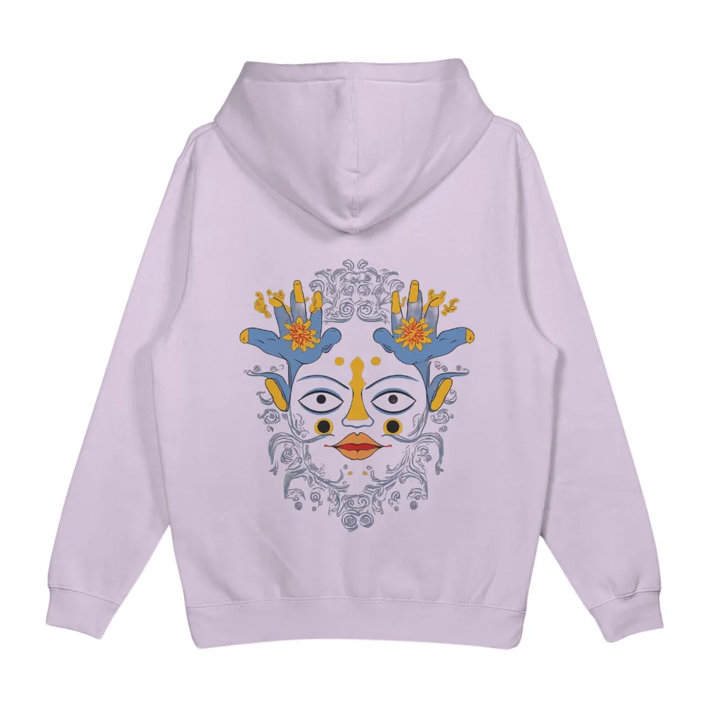 Shirts Graphic Tees: Balinese Mask Artistic Design|modern art t shirts