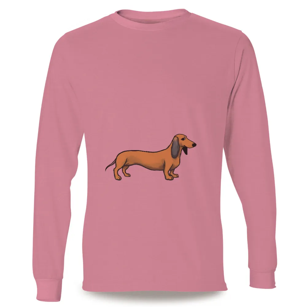 Graphic Tees: Adorable Dachshund Design Brings Joy|shirt new design 2022