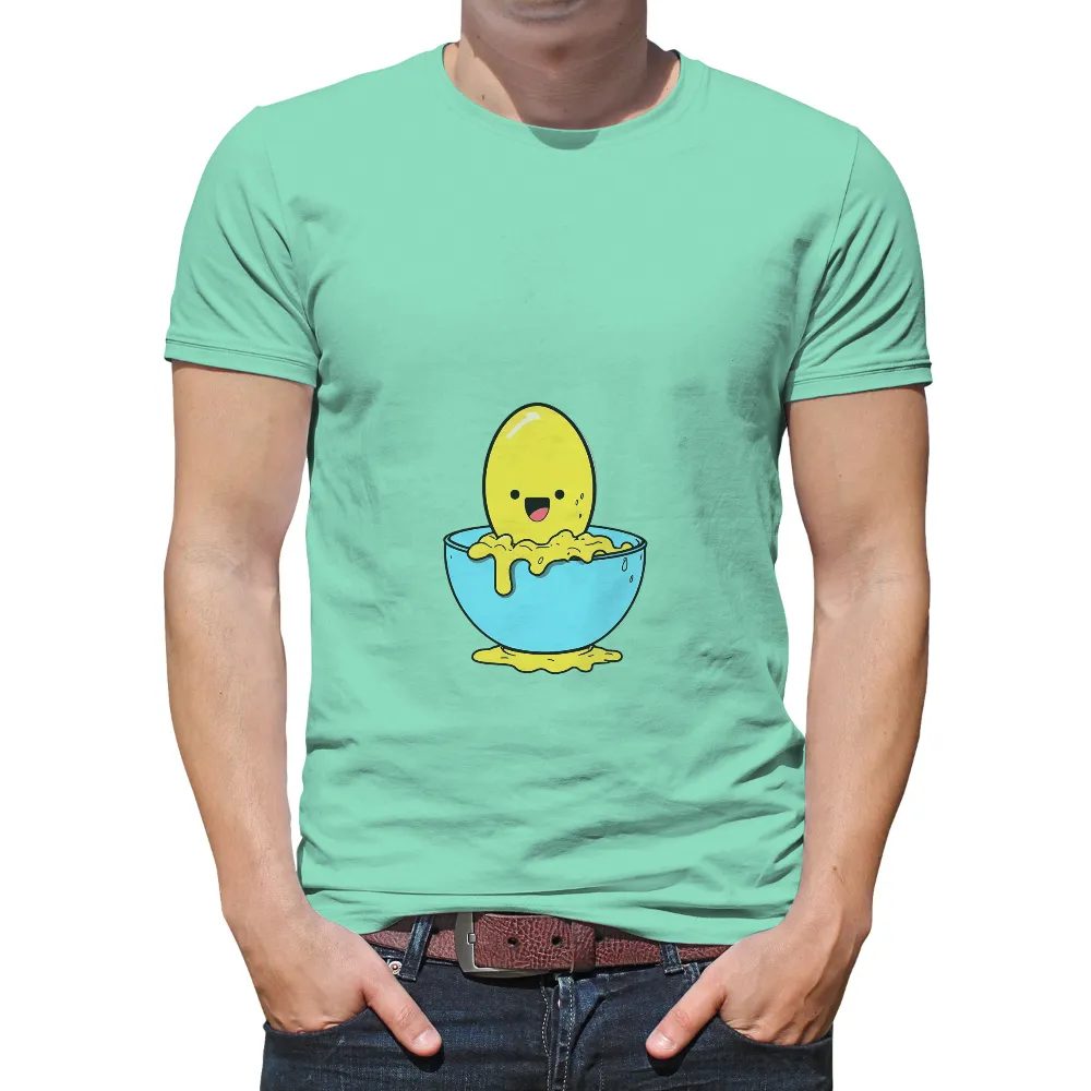 Graphic Tees: Start Your Day with Eggbert - Happy Morning Vibes|cute fourth of july t shirts