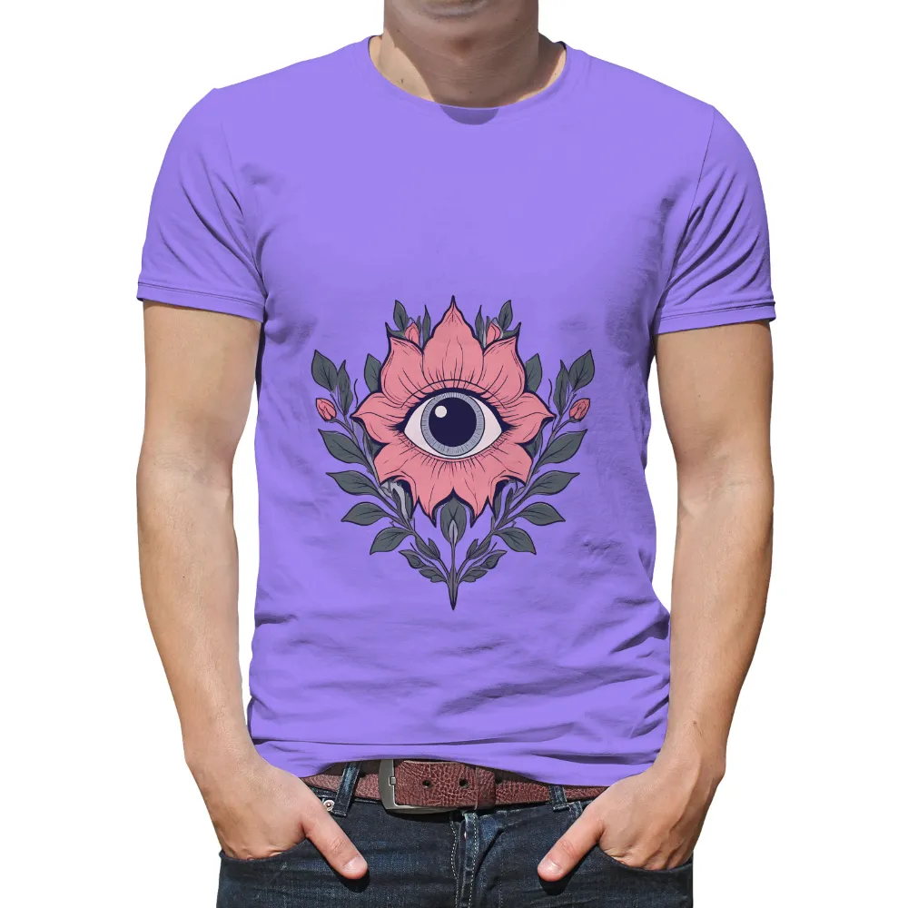 T-Shirts Design: Eye of Wisdom in Nature|zayde wisdom