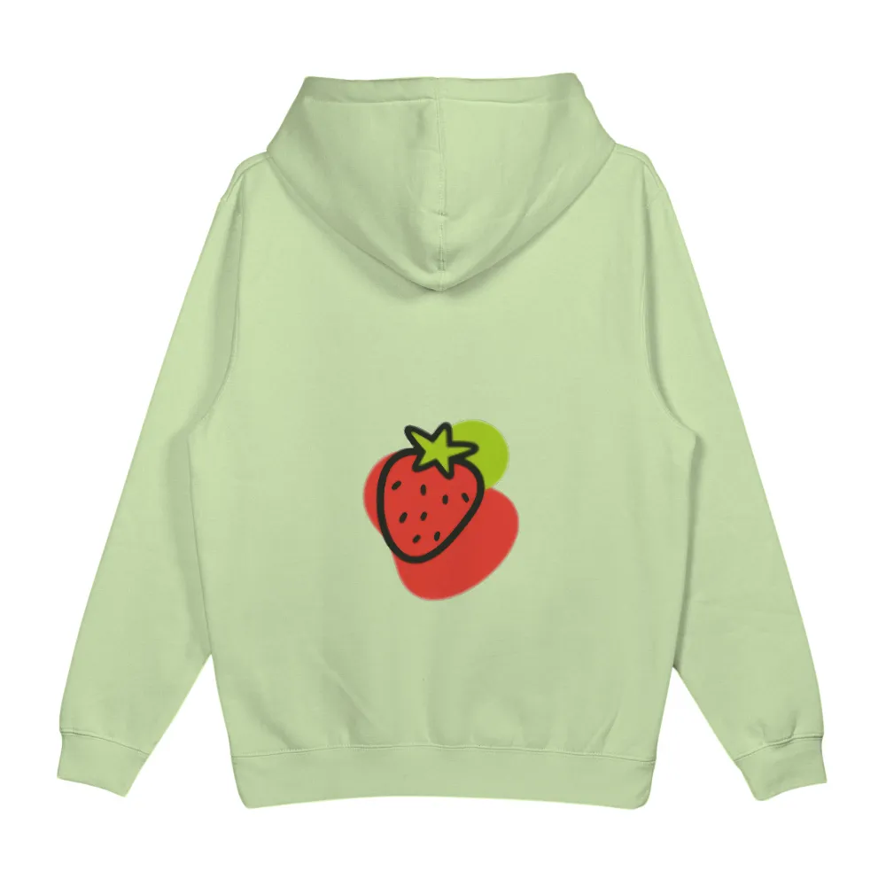 TShirt Design: Whimsical Strawberry - Joyful Summer Days| Joyful summer days