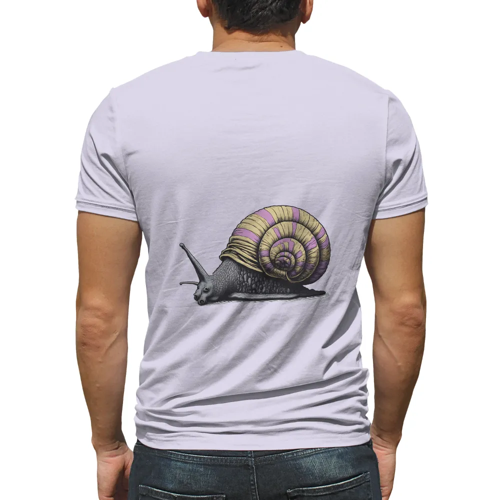 Whimsical Snail Design: Celebrate Nature's Artistry and Beauty|unique green bay packers t shirts