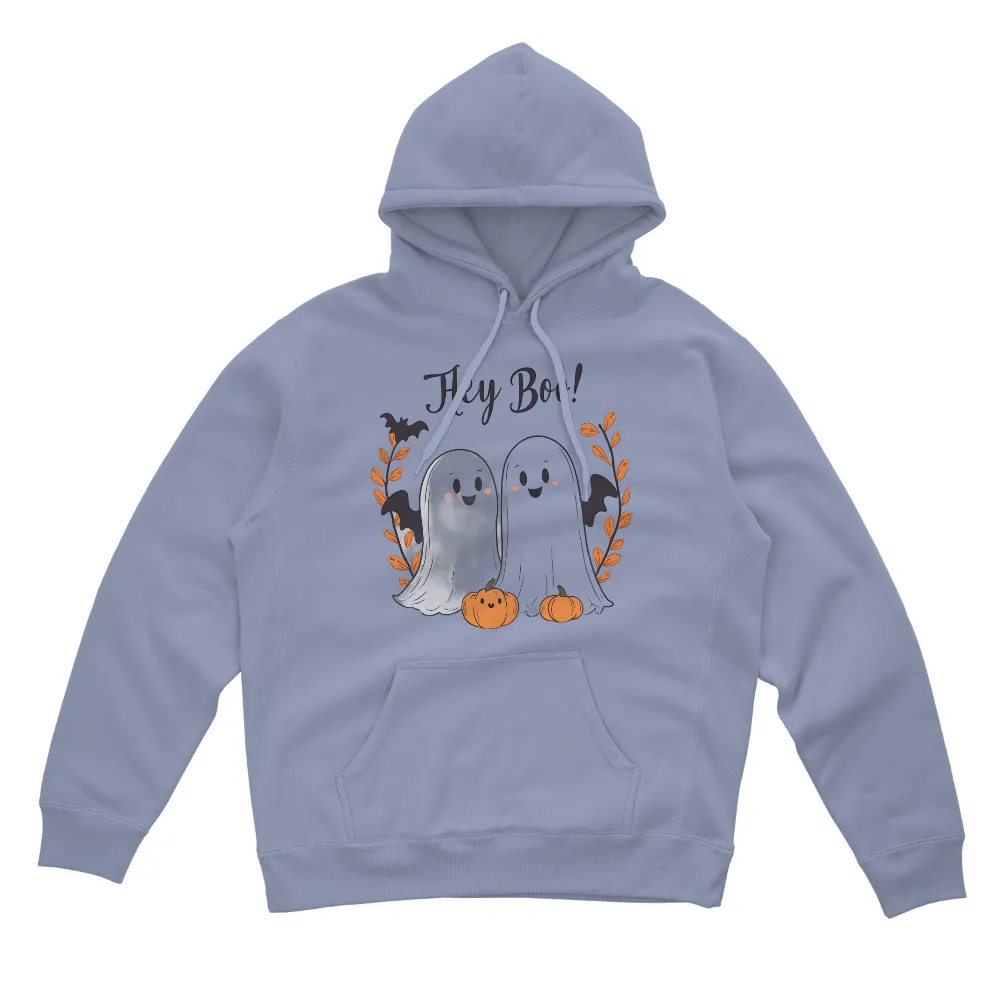 Hey Boo! TShirt Printing - Adorable Ghosts and Pumpkins|cute bleached t shirts