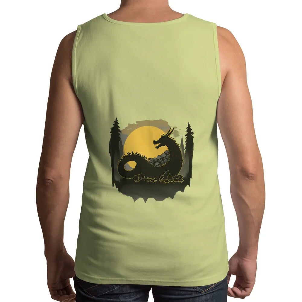 Tee Shirt Printing: Dragon Guardian of Ancient Secrets|game of thrones t shirt dragon