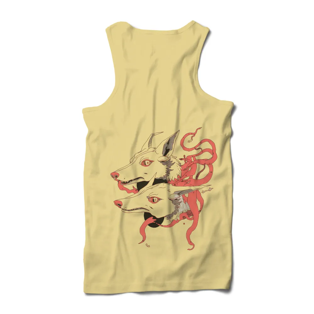 Shirts Graphic Tees: Cerberus Mythology Art|Cerberus t-shirt design