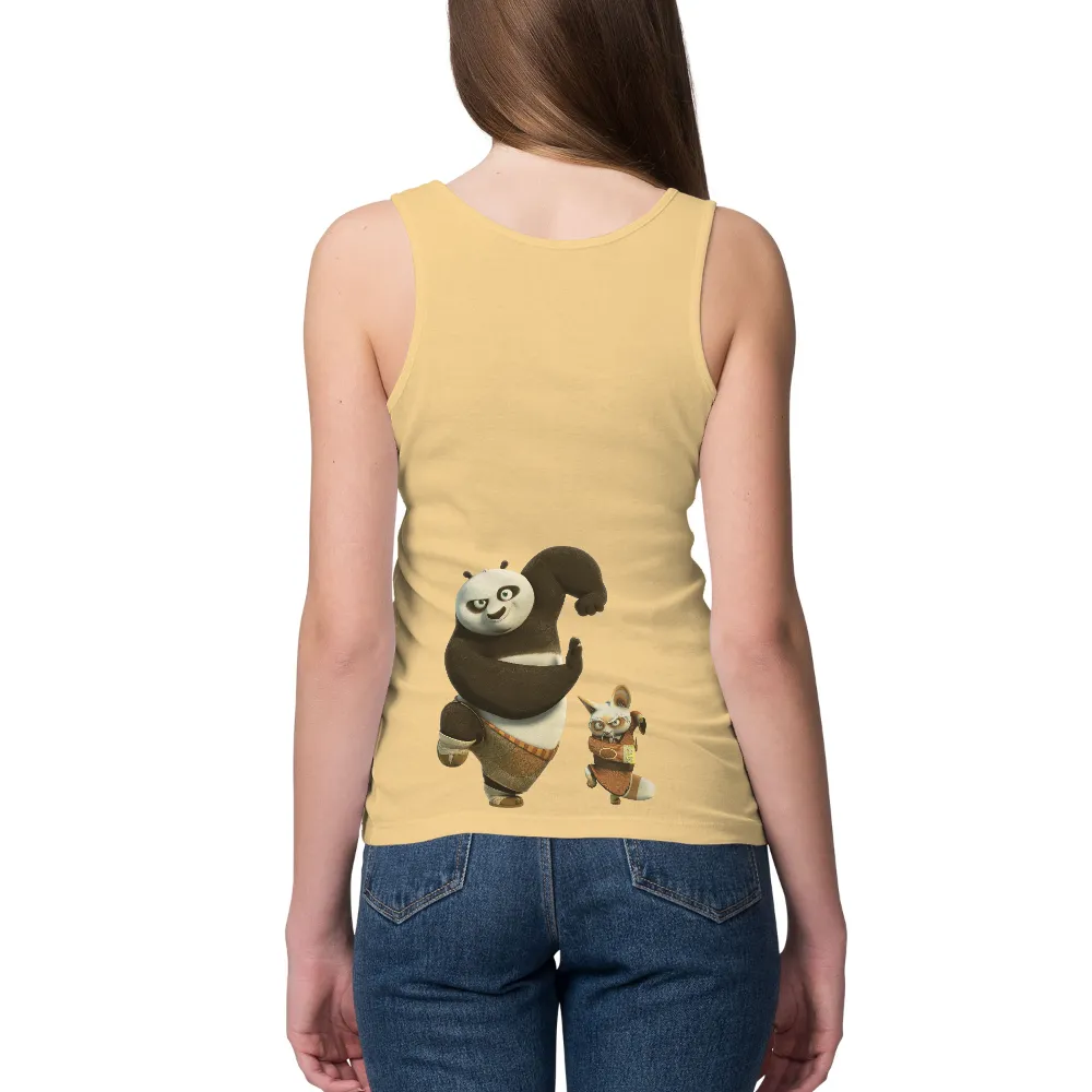 Kung Fu Panda T-Shirt Printing: Adventure and Humor with Po and Shifu|adventure time star wars shirt