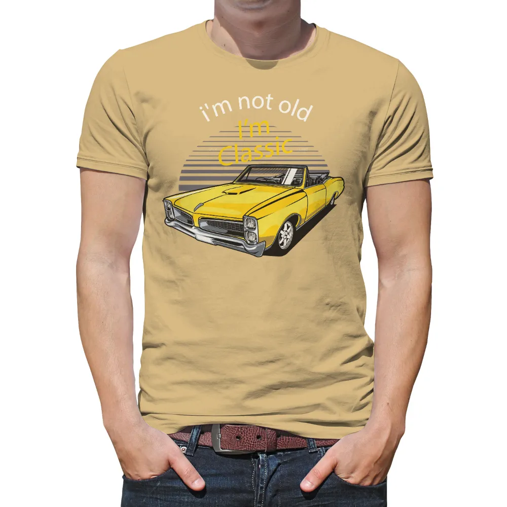 T-Shirts Custom: Classic Car Enthusiast - Vintage & Retro Design|line t shirt design