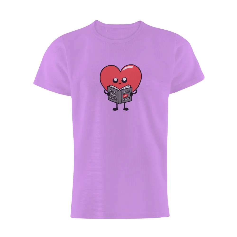 T-Shirts Design: Heart Reading for Growth and Empathy|summer reading 2023 shirts