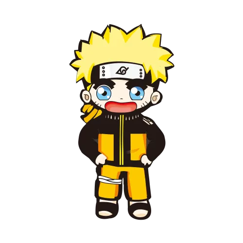 T-Shirts Custom: Chibi Naruto - Anime Inspired Design