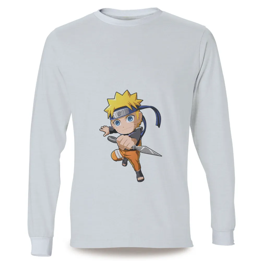 Graphic Tees: Naruto's Determination - Anime Inspired Design|ninja pants naruto