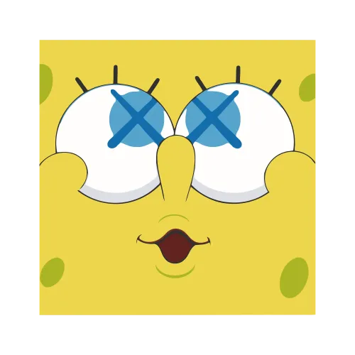 T-Shirts Pattern: SpongeBob Crossed Eyes Surprise