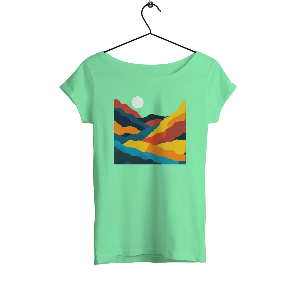 Custom Tee Shirts: Sunset Waves - Nature's Symphony in Colors|sailor moon game of thrones shirt