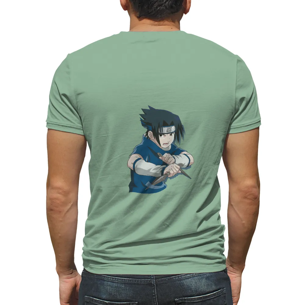 Sasuke T-Shirt Printing: Battle-Ready Ninja Design|ninja roblox t shirt