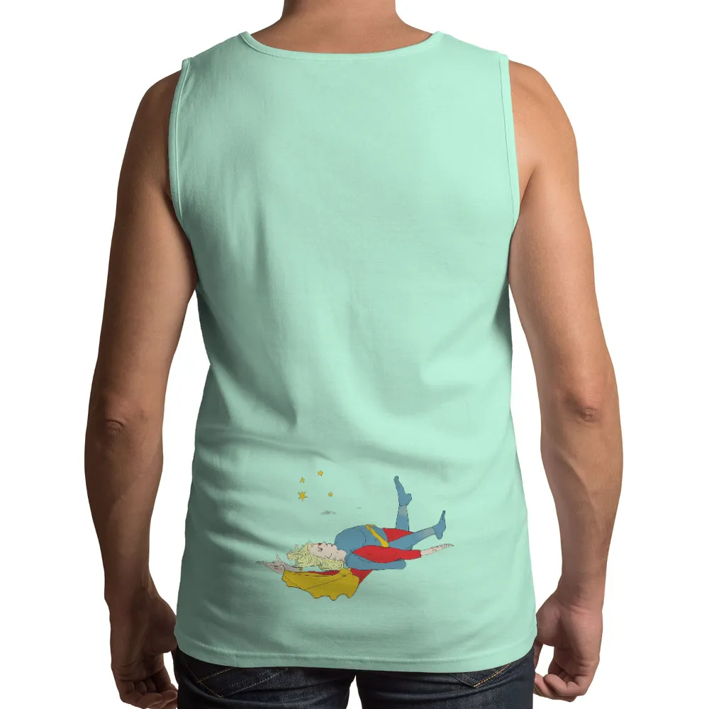 Customized Tee Shirts: Elara's Night Flight - Superhero, Stars, Peace|superhero t shirts target australia