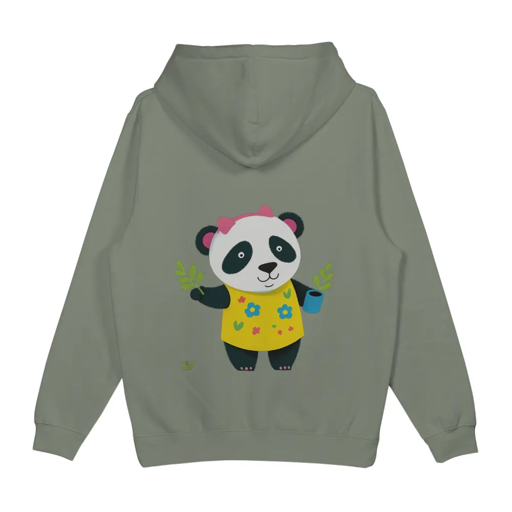 T-Shirts Pattern: Blossom the Panda - Nature's Joy|roblox yellow t shirt