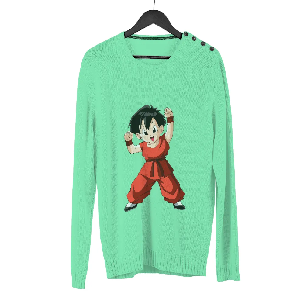 Graphic Tees: Son Goku - The Spirit of Determination|season 2 hero t shirt