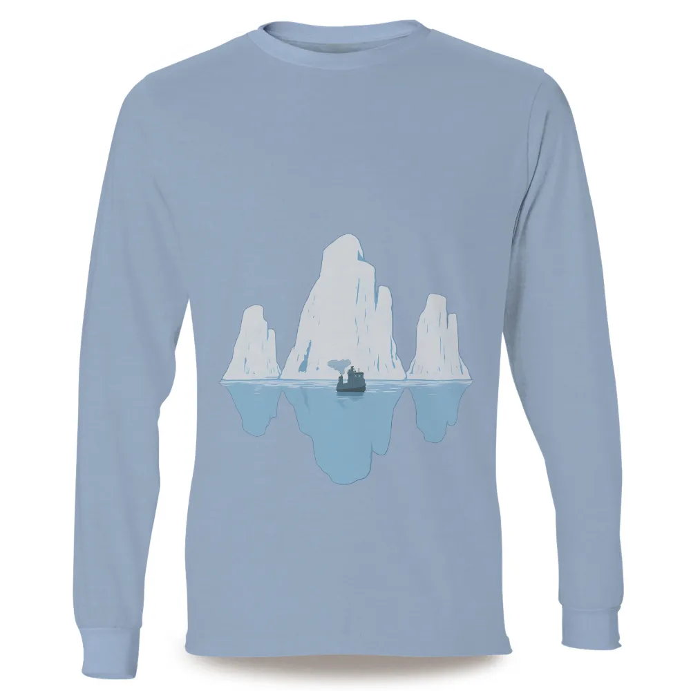 Tee Shirt Printing: Arctic Adventure with the Aurora Ship|stone cold t shirt drink beer