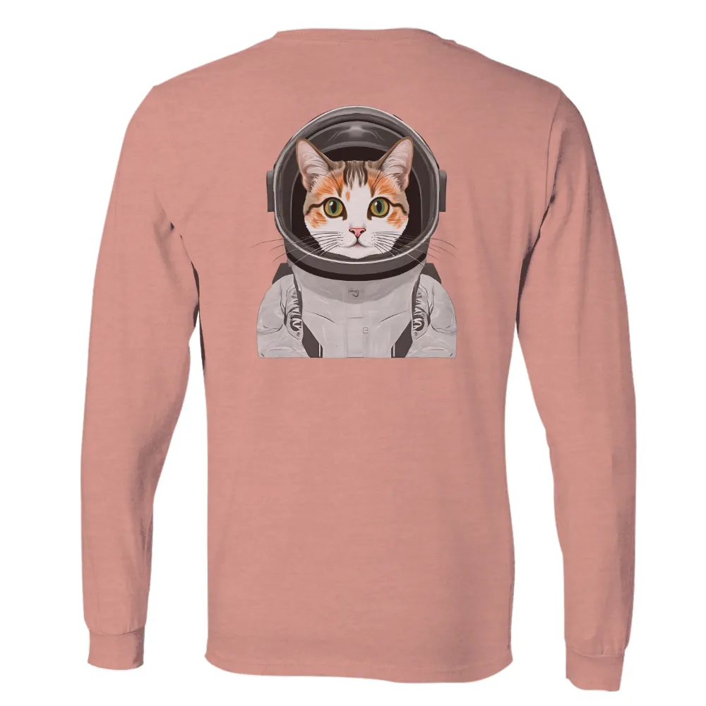 Tee Shirts Printed: Cosmic Cat Adventure - Artistic Designs|cat easter shirt