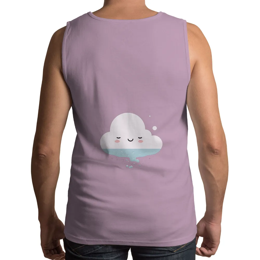 Custom T-Shirt Printing: Misty the Serene Cloud|peace love valentine shirt