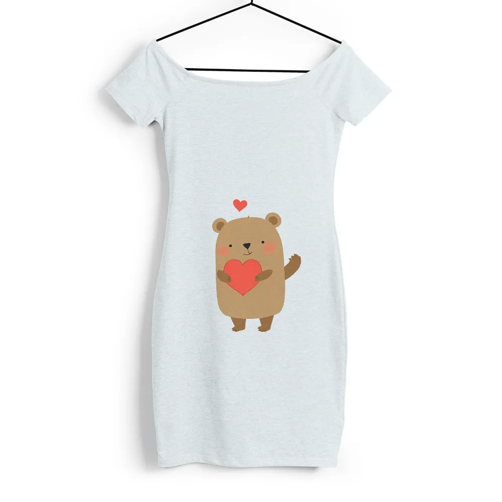 T-Shirts Pattern: Benny the Bear - A Symbol of Love and Kindness|may my soul shout love shirt