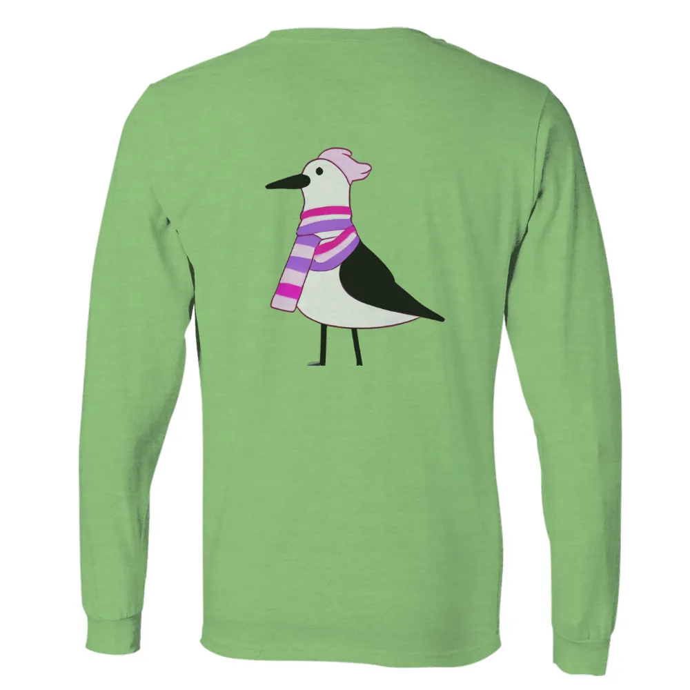 Custom T-Shirt Printing: Luna's Fashionable Seagull Design|bucks city edition t shirt