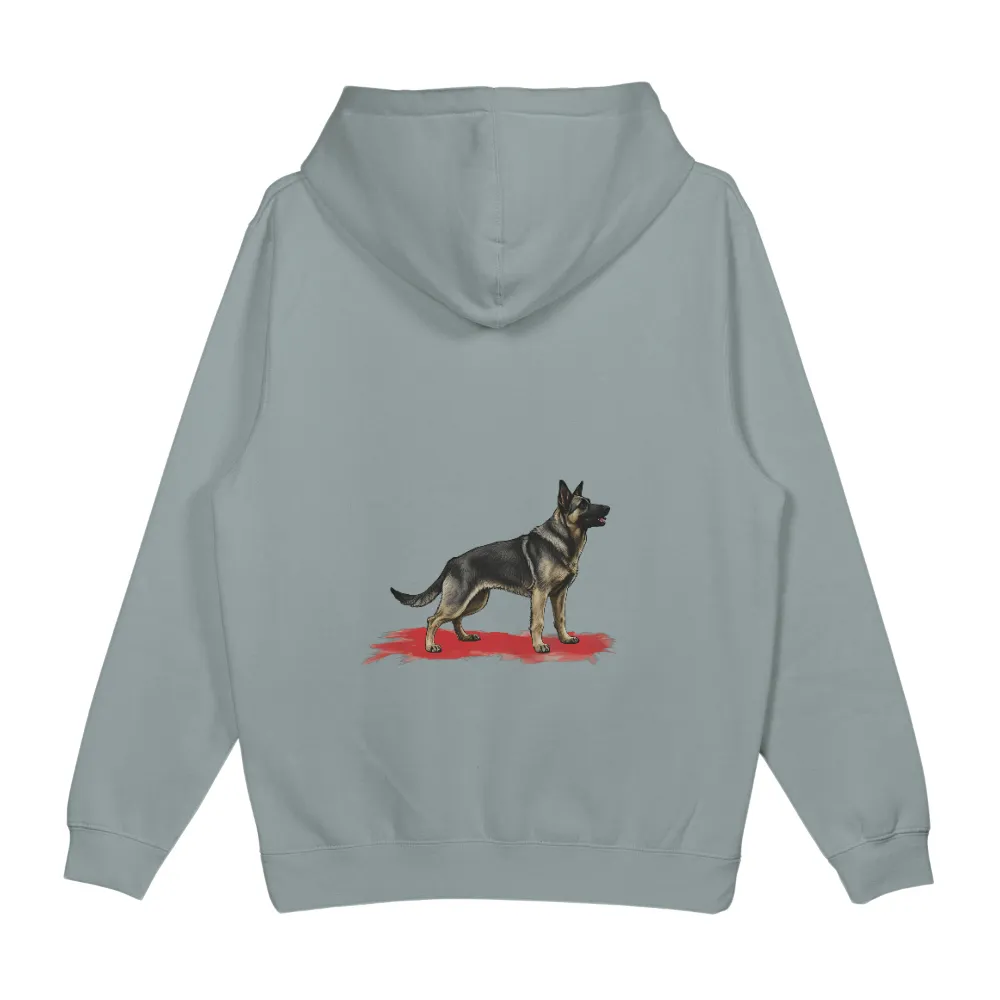 German Shepherd T-Shirts Pattern: A Tribute to Loyalty and Nobility|german shepherd 4th of july shirt