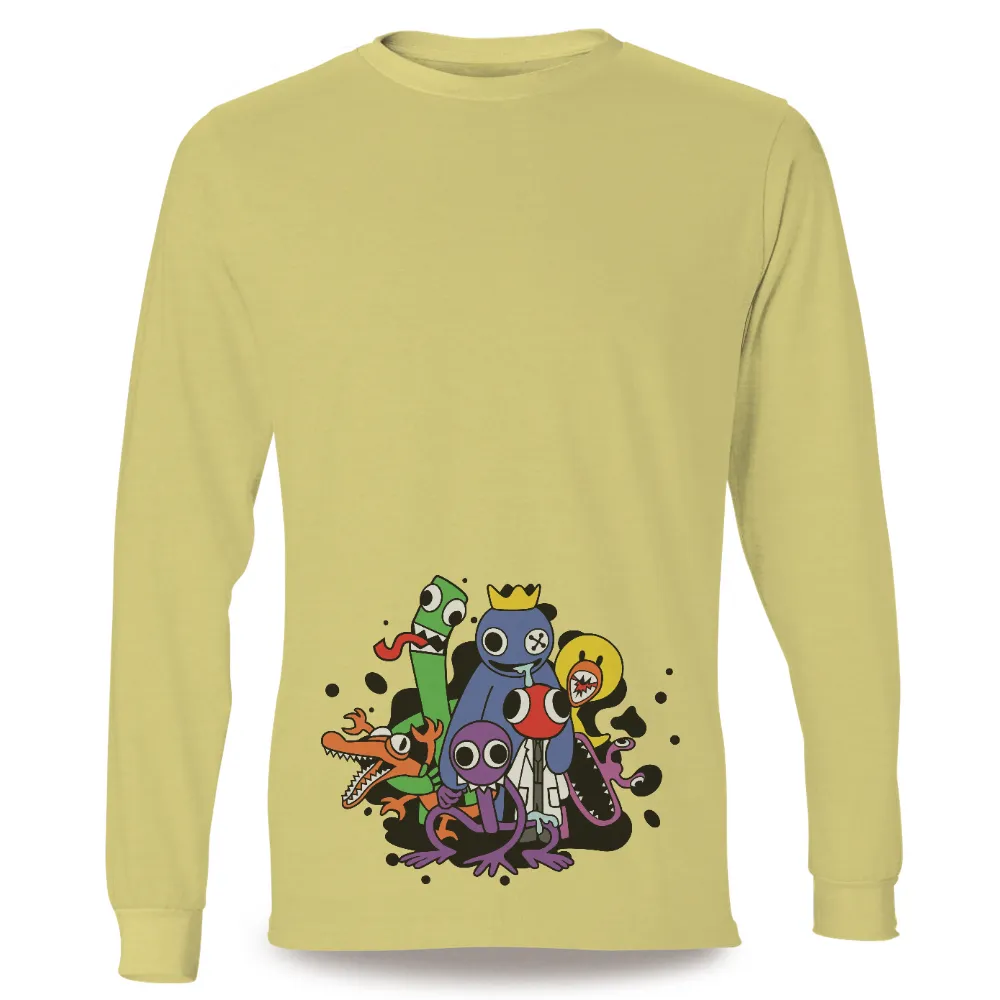 Custom Tee Shirts: Quirky Characters Celebrate Unity and Diversity|harmony splatoon shirt