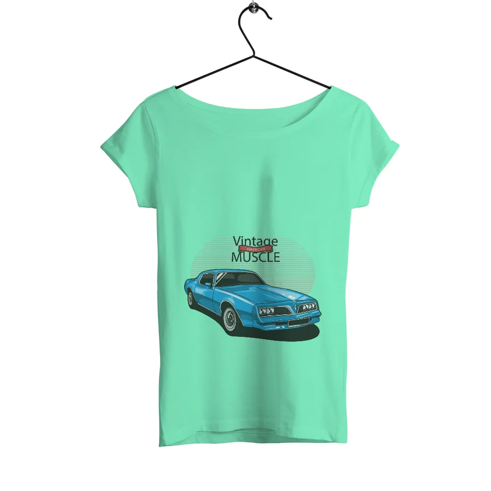 Customized Tee Shirts: Vintage American Muscle Car|vintage 1980 t shirt ladies