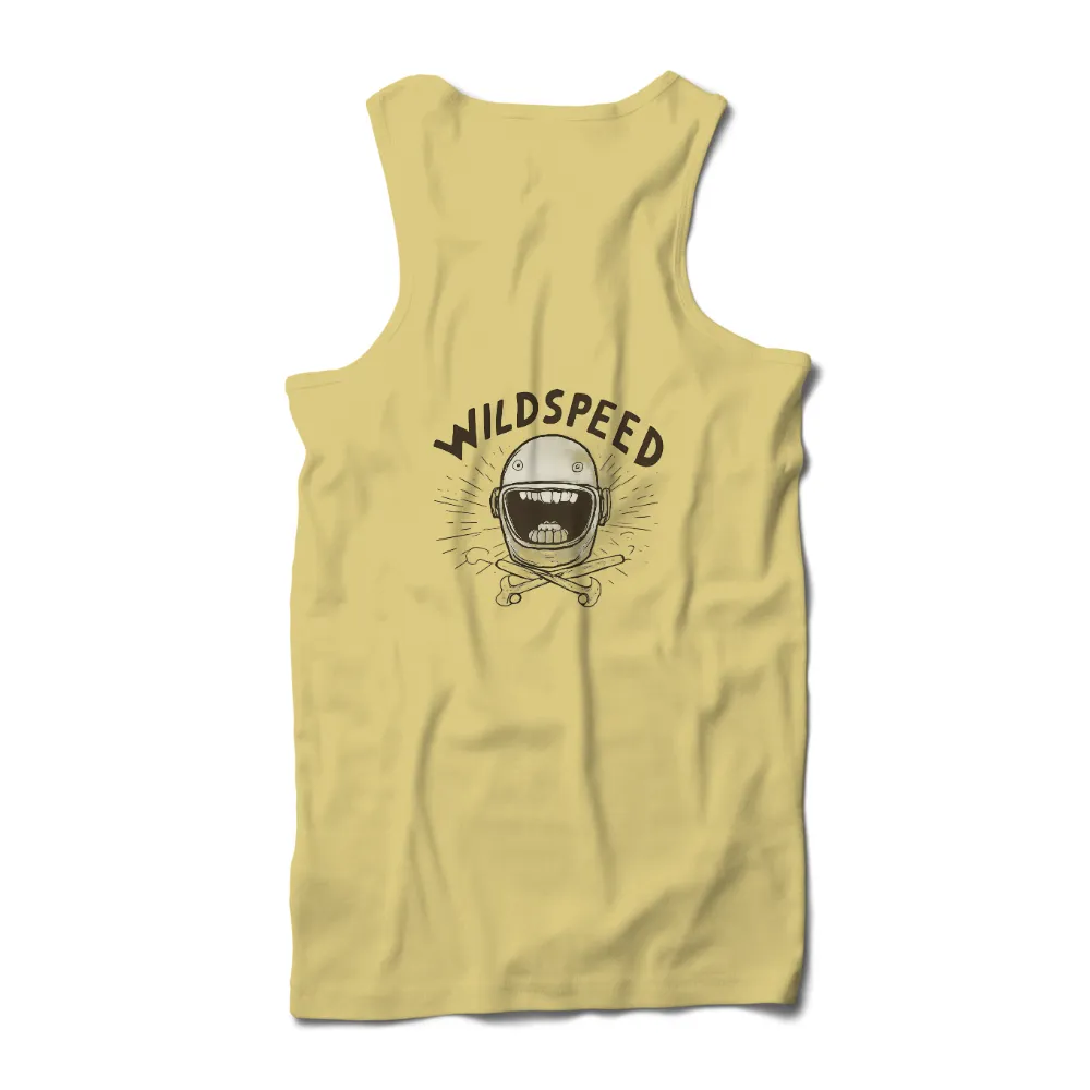 Custom T-Shirt Printing: Wildspeed Racer - Racing Helmet Design|adventure time star wars shirt