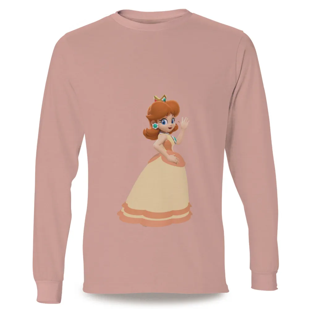 T-Shirts Custom: Princess Daisy's Crown Adventure|critically acclaimed mmorpg final fantasy xiv shirt