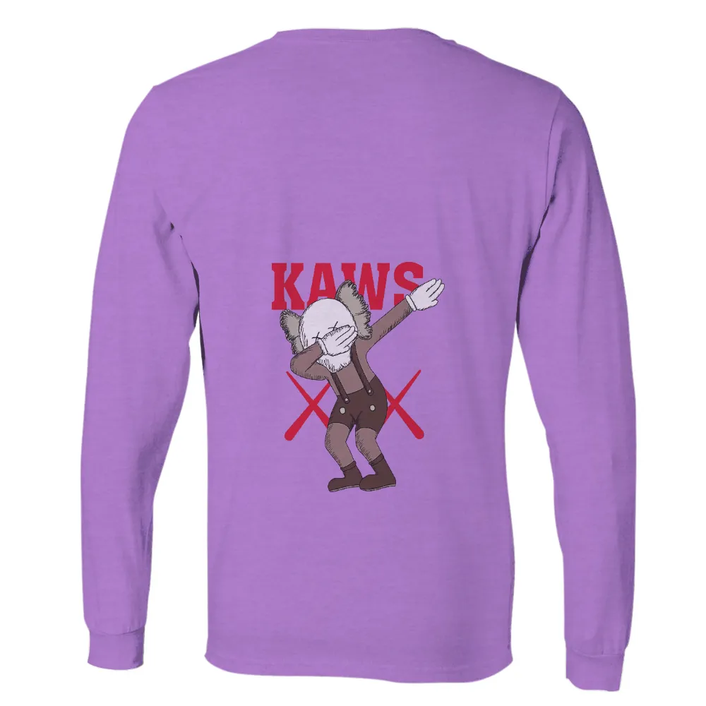 Customized Tee Shirts: KAWS Dab Pose - Pop Culture Icon|a fun thing to do in the morning shirt