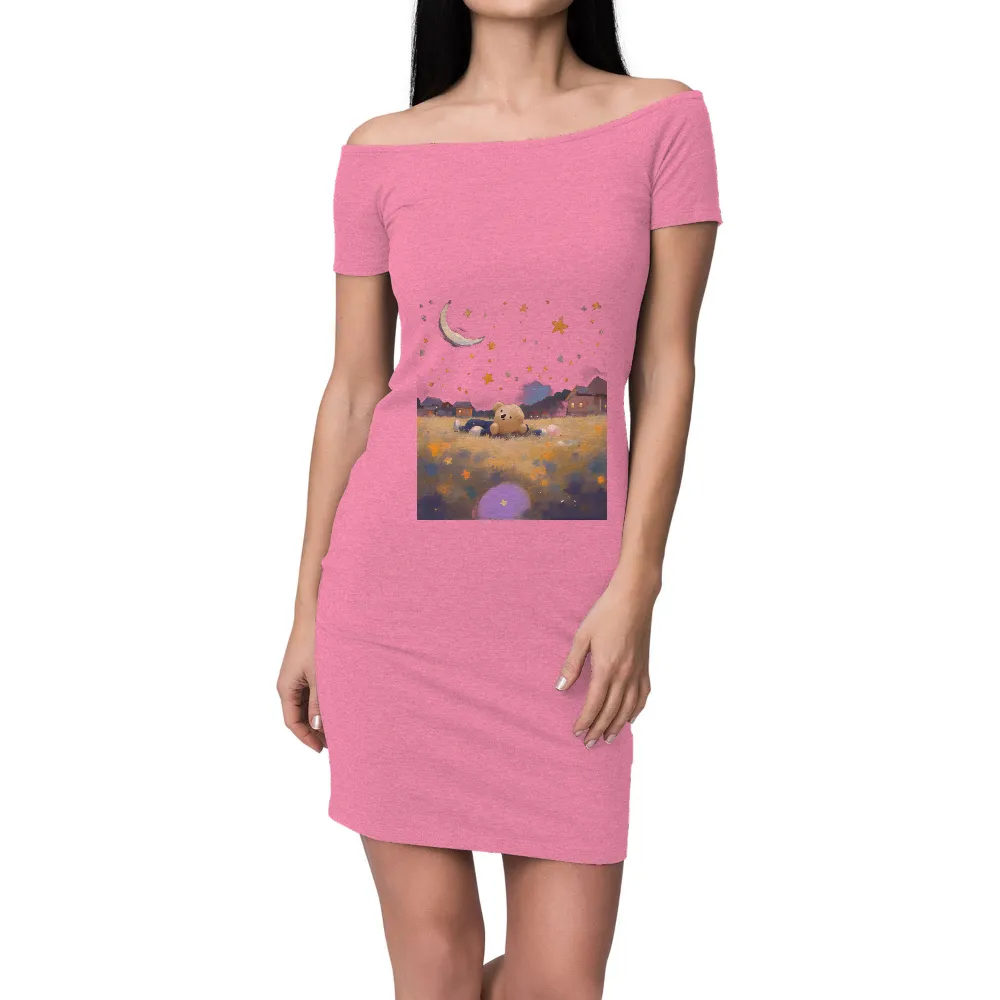 Custom Starry Night Teddy Bear Art: A Serene and Whimsical Design|teddy bear t shirt roblox