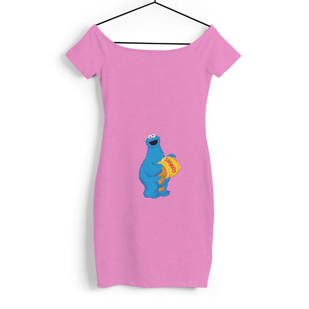 T-Shirts Pattern: Cookie Monster's Joyful Indulgence|music art love happiness t shirt