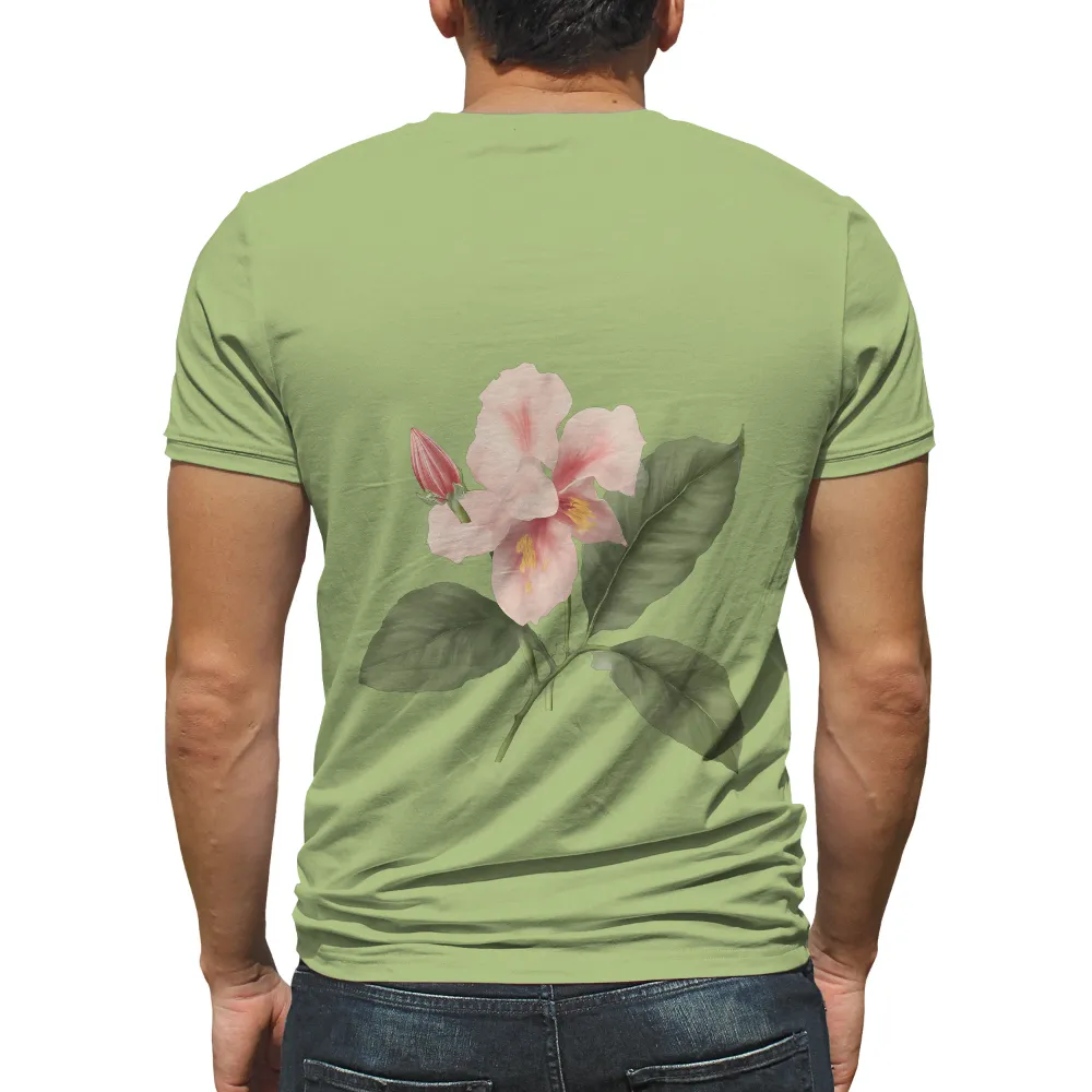 Graphic Tees: Blossom of Serenity - Nature's Peaceful Embrace|tie dye bud light shirt