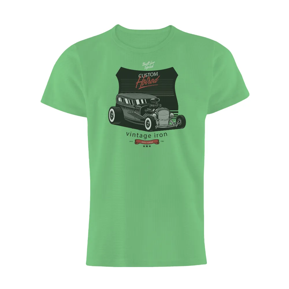 Customized Tee Shirts: Vintage Hotrod Restoration - A Journey of Passion and Creation|vintage space camp t shirt