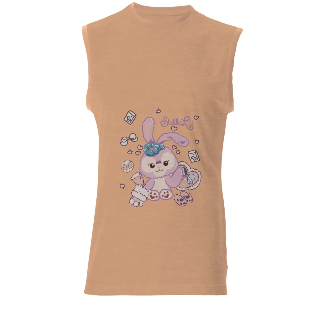 TShirt Printing: Stella the Bunny - Whimsical Charm|grandma bunny shirt