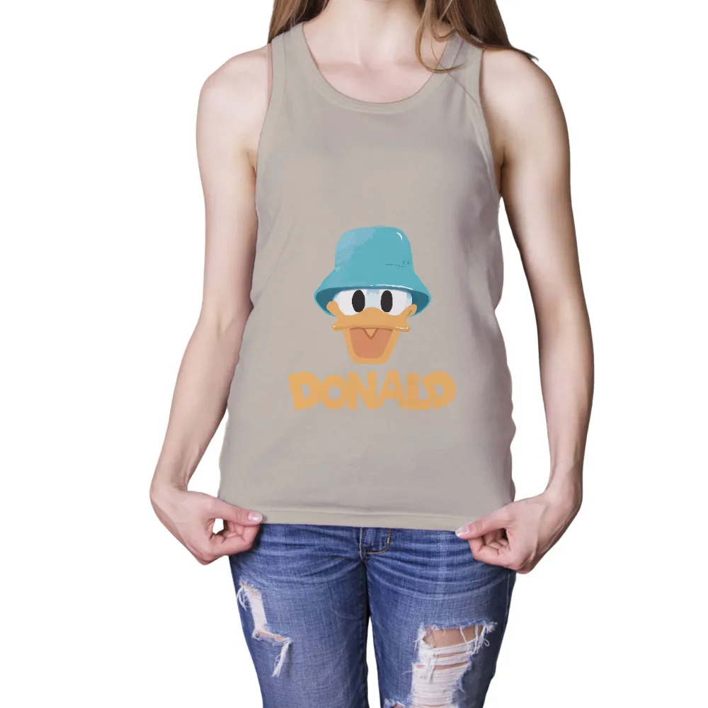 Donald Duck TShirt Printing: Spread Joy with Cheerful Cartoon Character|cartoon character long sleeve shirts