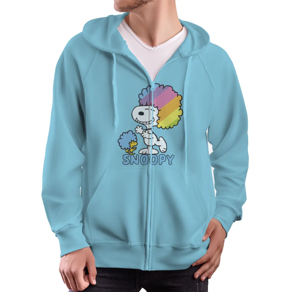 Graphic Tees: Snoopy Rainbow Joy - Pop Culture Nostalgia|t shirt roblox i love