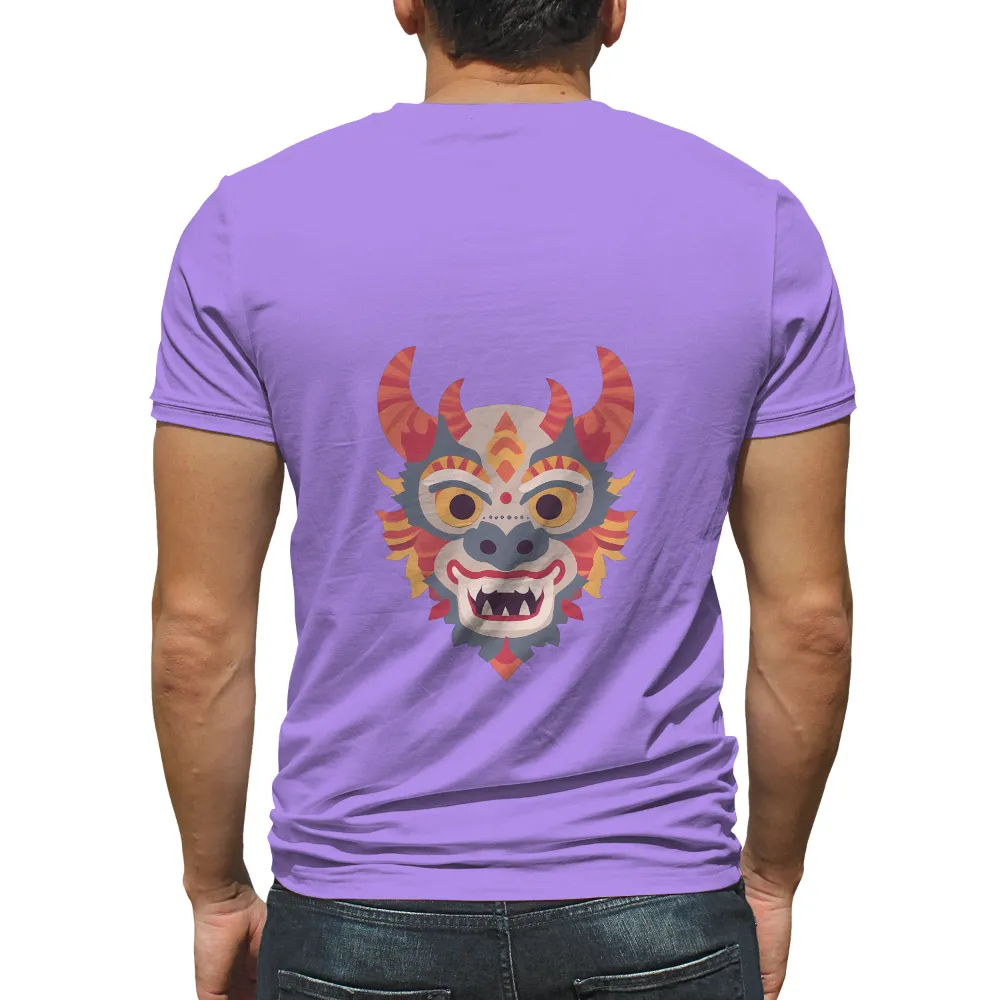 Dragon Mask Design: Blending Cultural Heritage with Modern Artistry|red fourth of july shirt