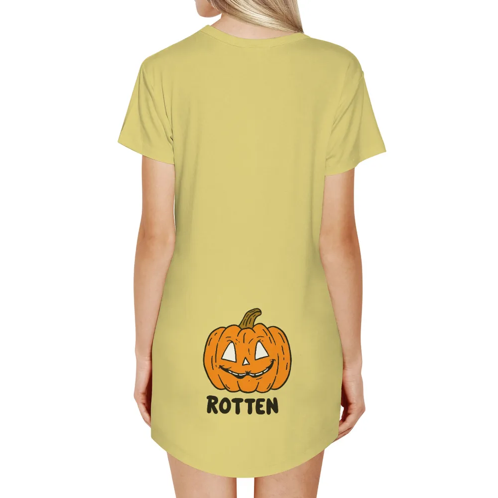 T-Shirts Custom: Rotten Pumpkin - A Mischievous Halloween Design|buc ee's shirts halloween 2022