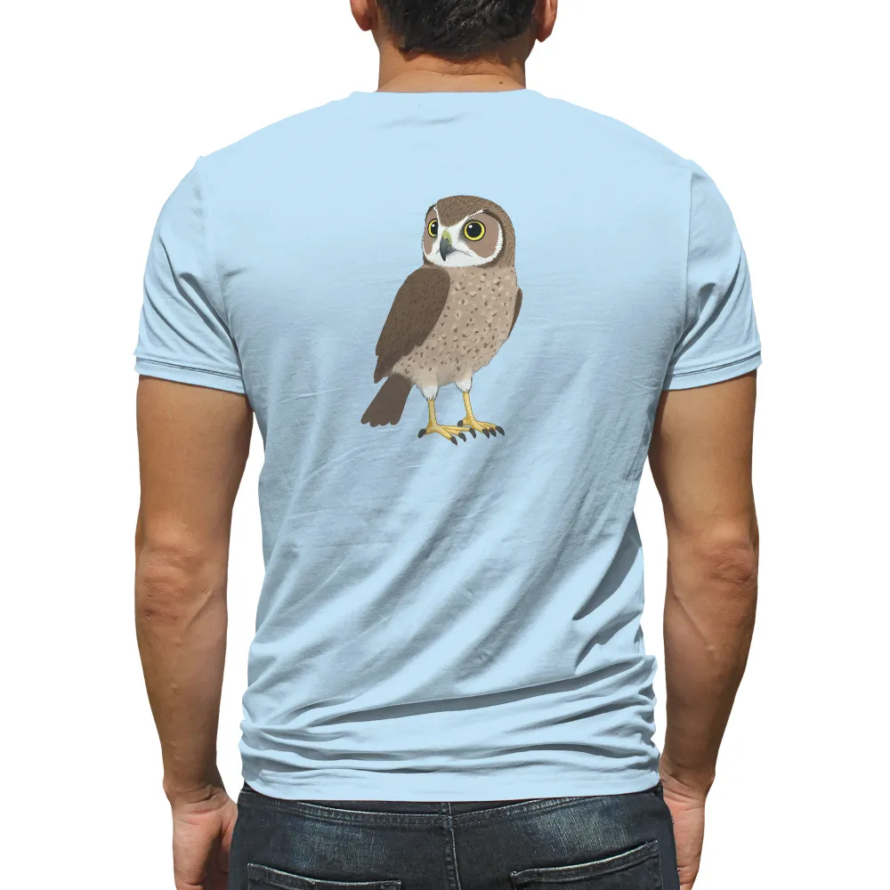 Custom Tee Shirts: Eldric the Wise Owl - Artistic Design|whitetails men's camp night berber lined hooded flannel shir