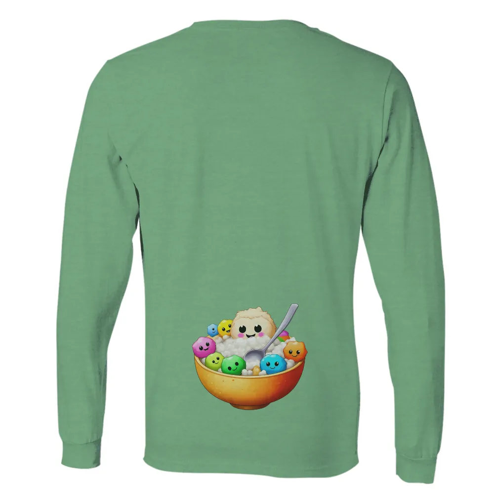 T-Shirts Custom: A Bowl of Smiles - Breakfast Friends|most popular t shirt colors 2021