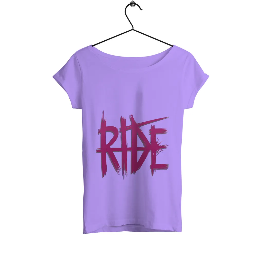 T-Shirt Printing: Embrace the Adventure with RIDE| freedom and adventure theme