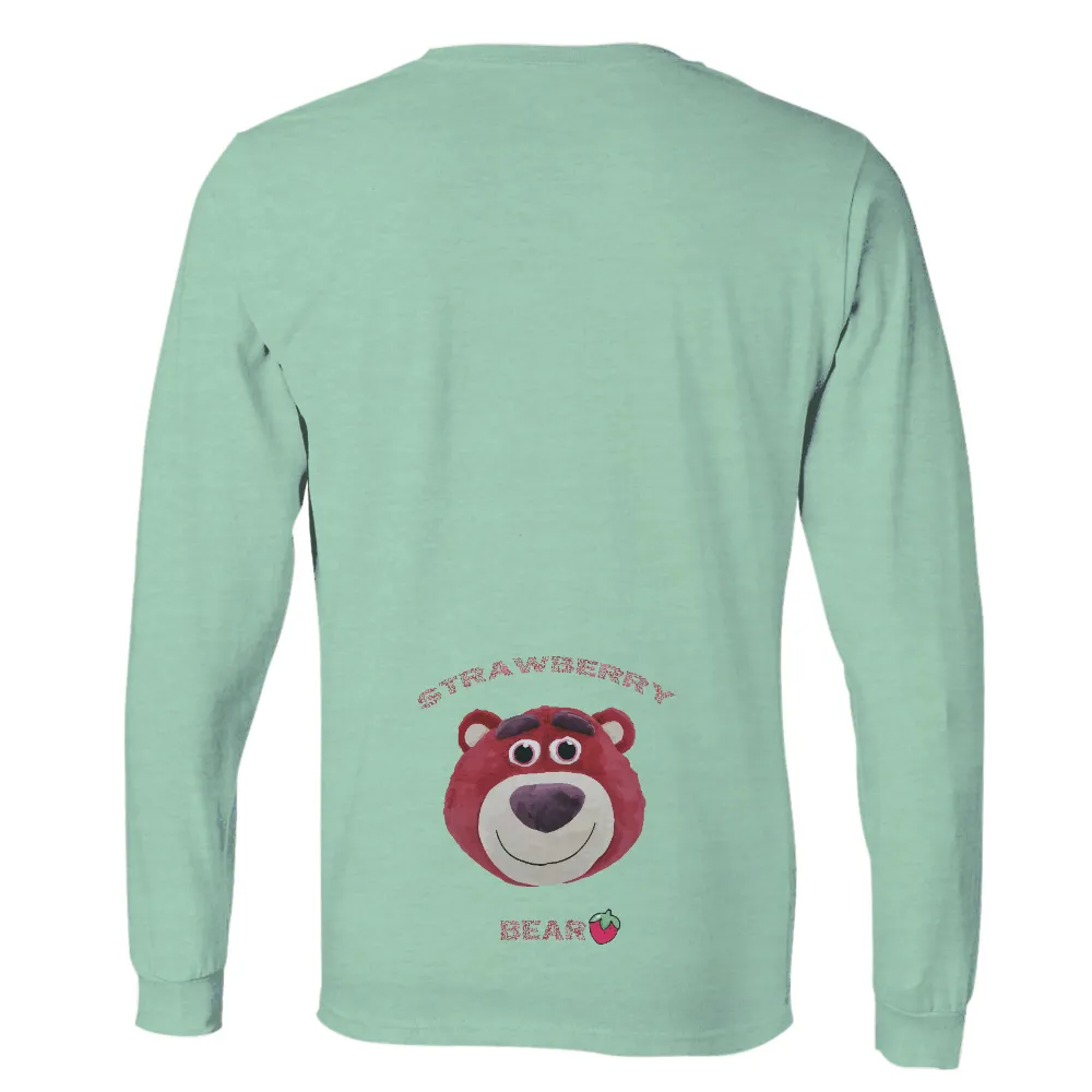 Tee Shirts Printed: Strawberry Bear - Whimsical Joy and Nostalgia|cute pink t shirt roblox