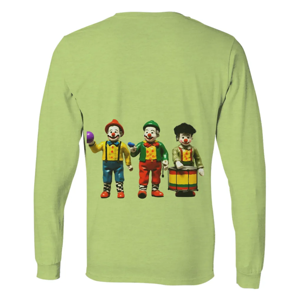 T-Shirts Design: Vintage Clown Trio - Fun and Unity|summer walker vintage shirt