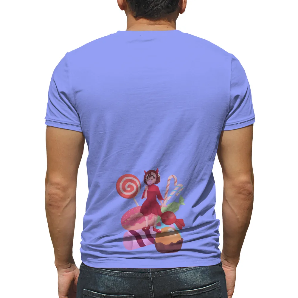 TShirt Design: Whimsical Candy Indulgence|pokemon magic shirt 1999