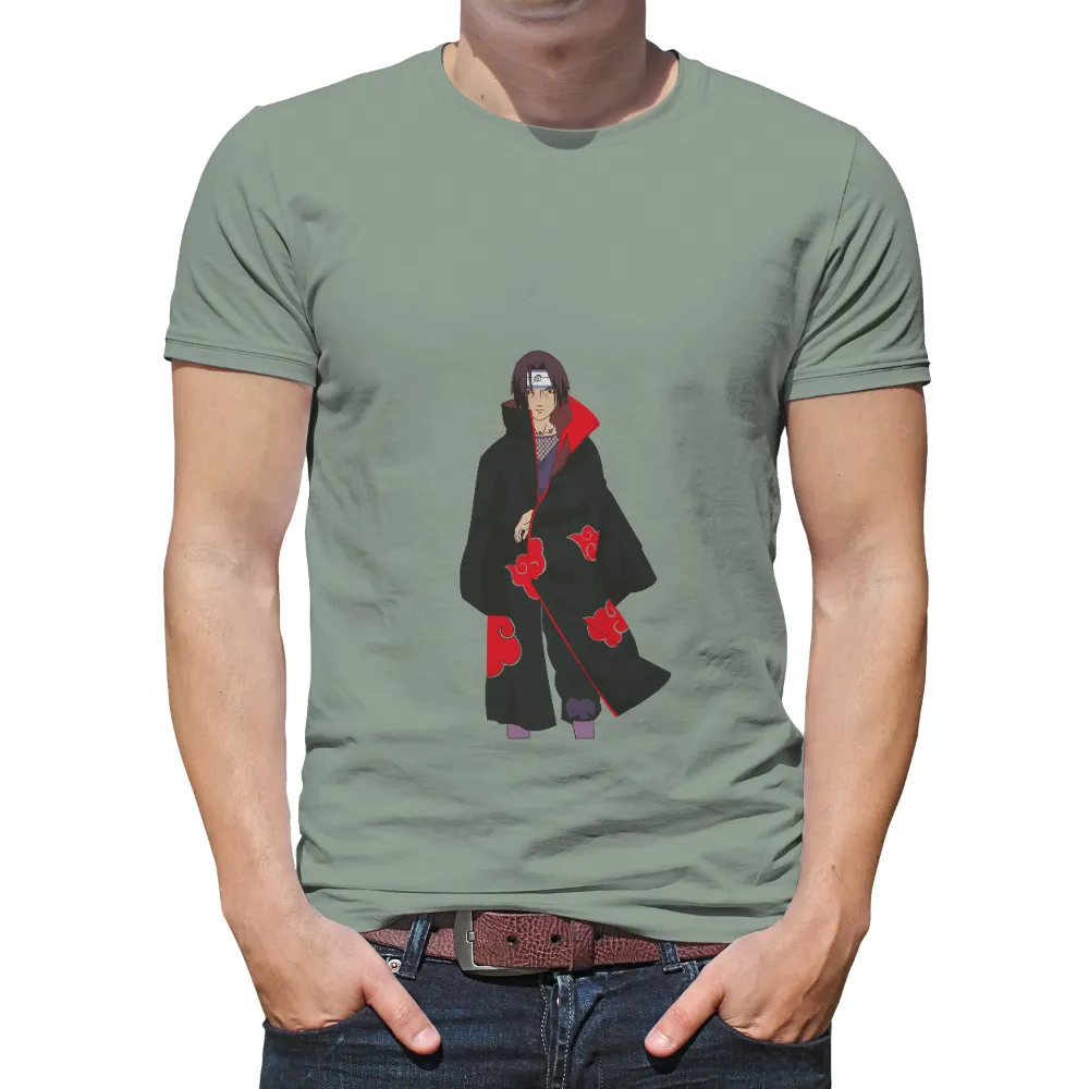 Graphic Tees: Itachi Uchiha - Anime Icon|akatsuki roblox t shirt