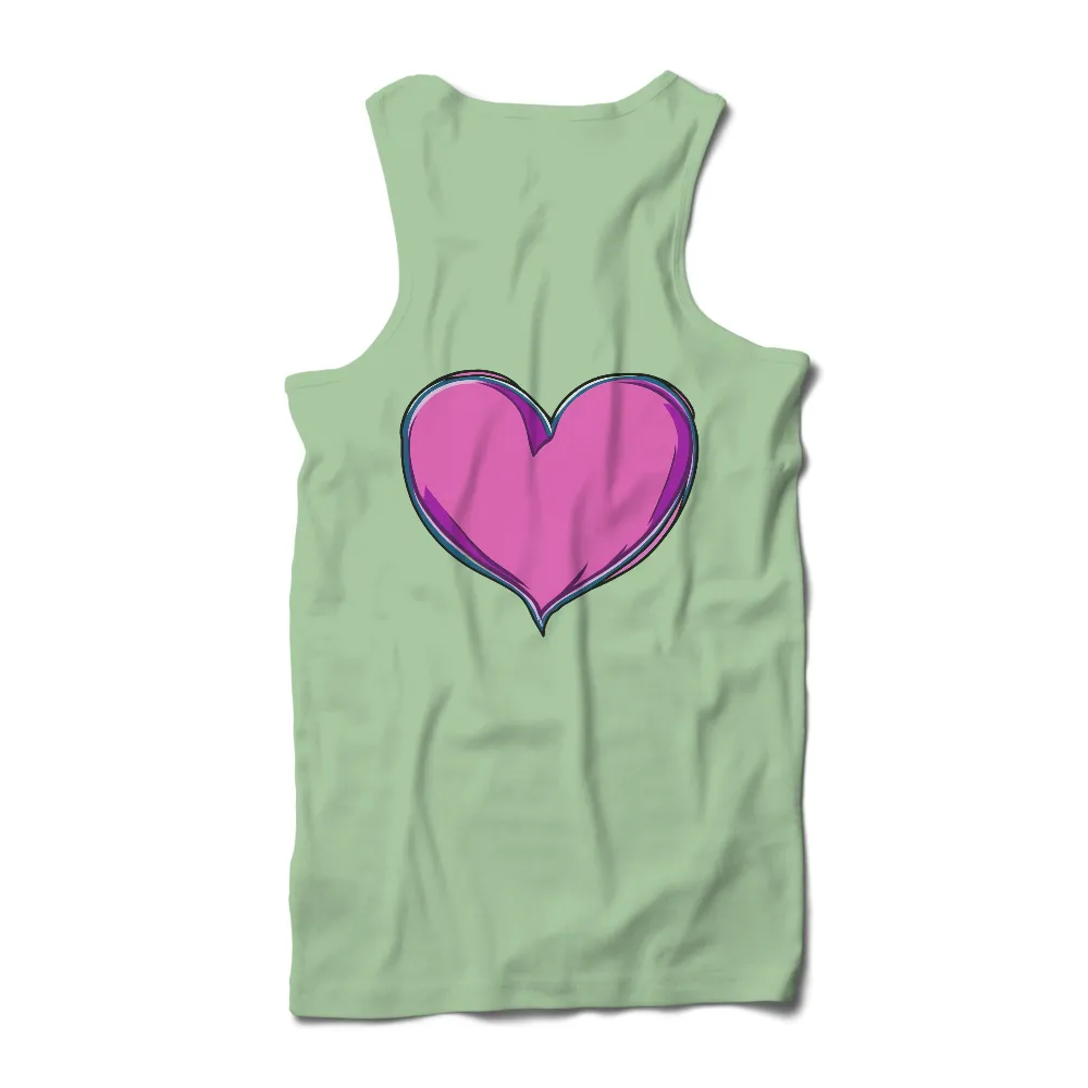 T-Shirts Pattern: Bold Heart of Love and Connection|zumiez i love hot moms shirt